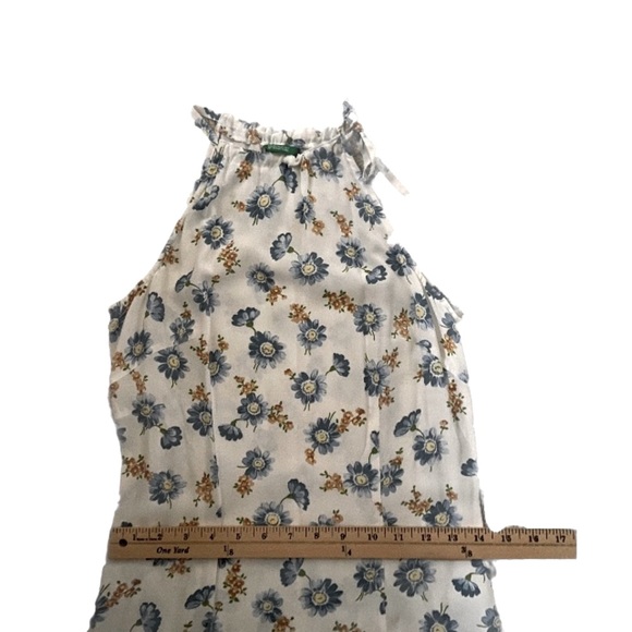 United Colors of Benetton Floral Halter Dress -XS - Picture 7 of 15